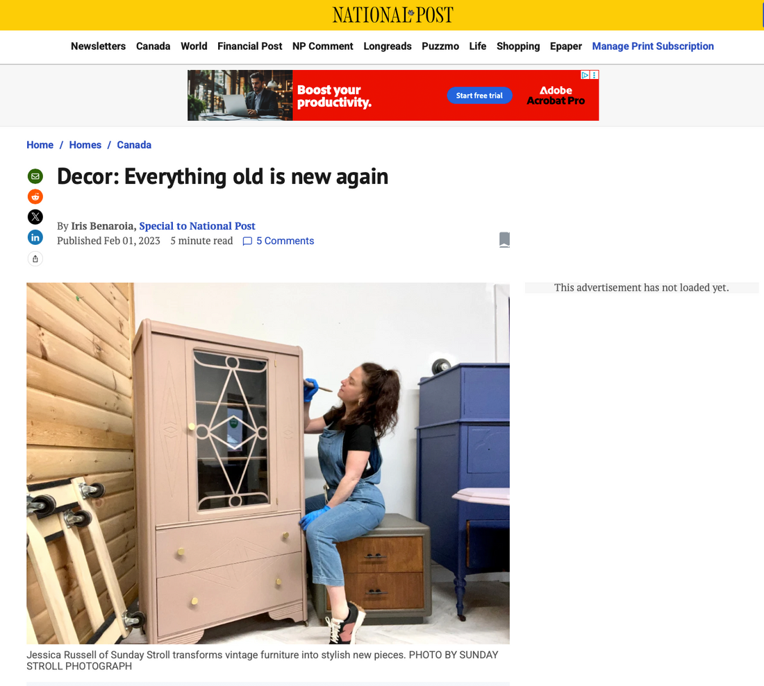 NATIONAL POST: Everything Old is New Again