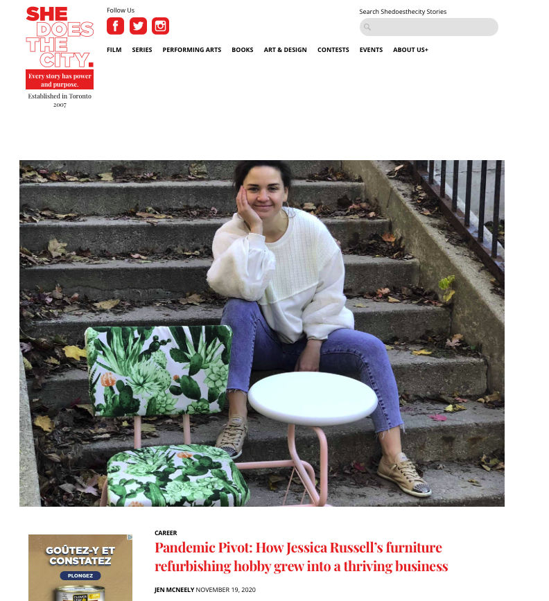 SHE DOES THE CITY: Pandemic Pivot