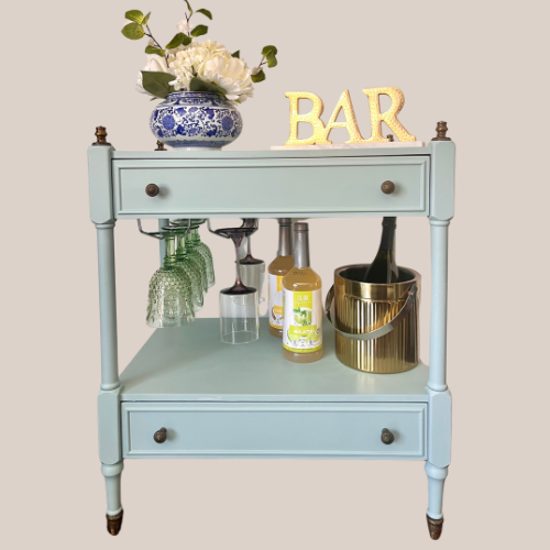 Coastal Bar Cart