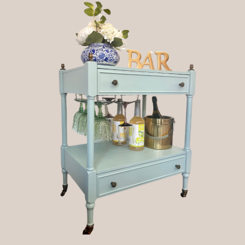 Coastal Bar Cart