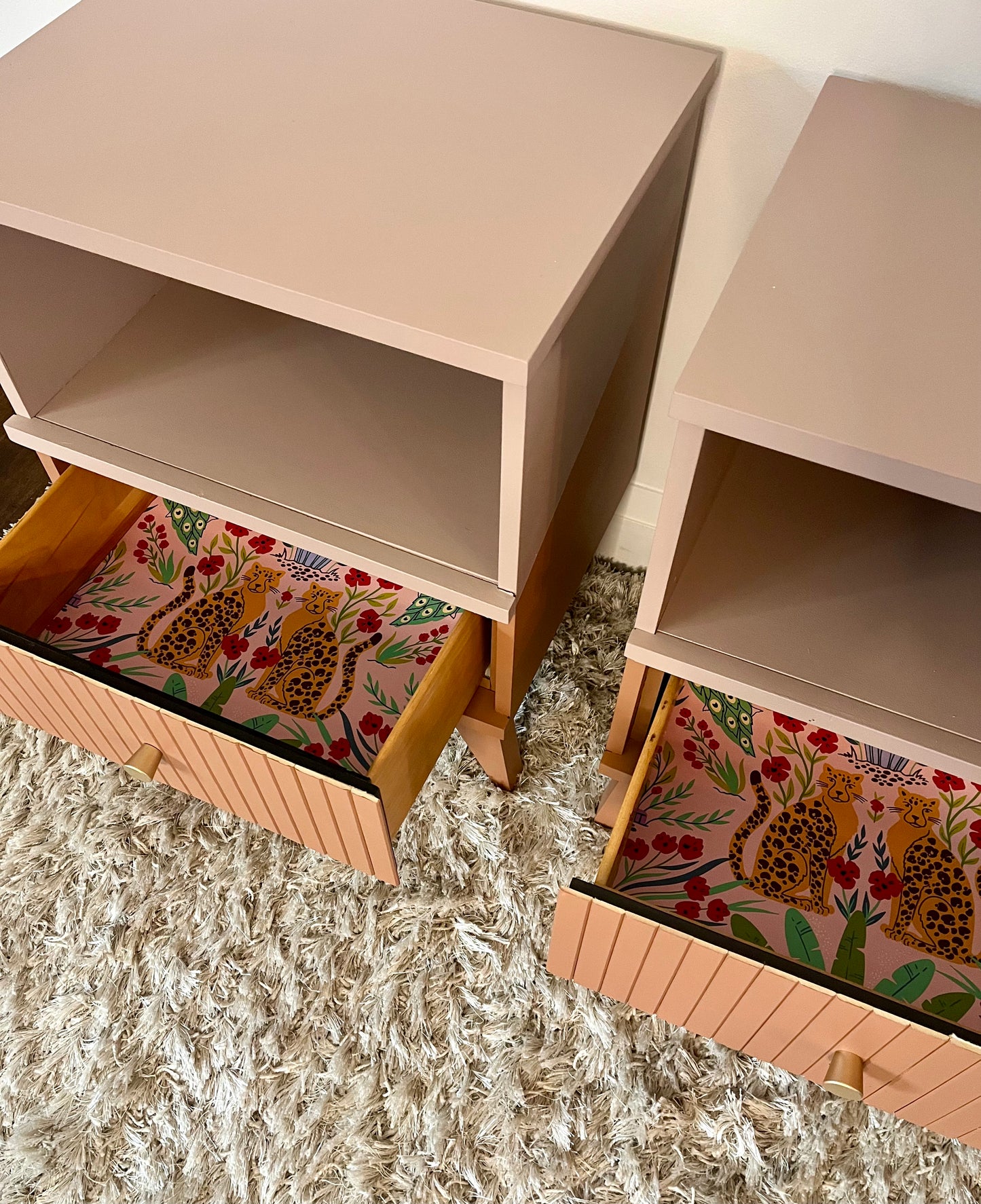 Warm End Table Pair