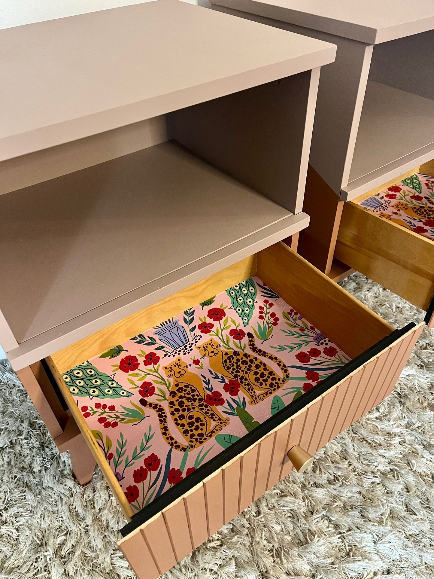 Warm End Table Pair