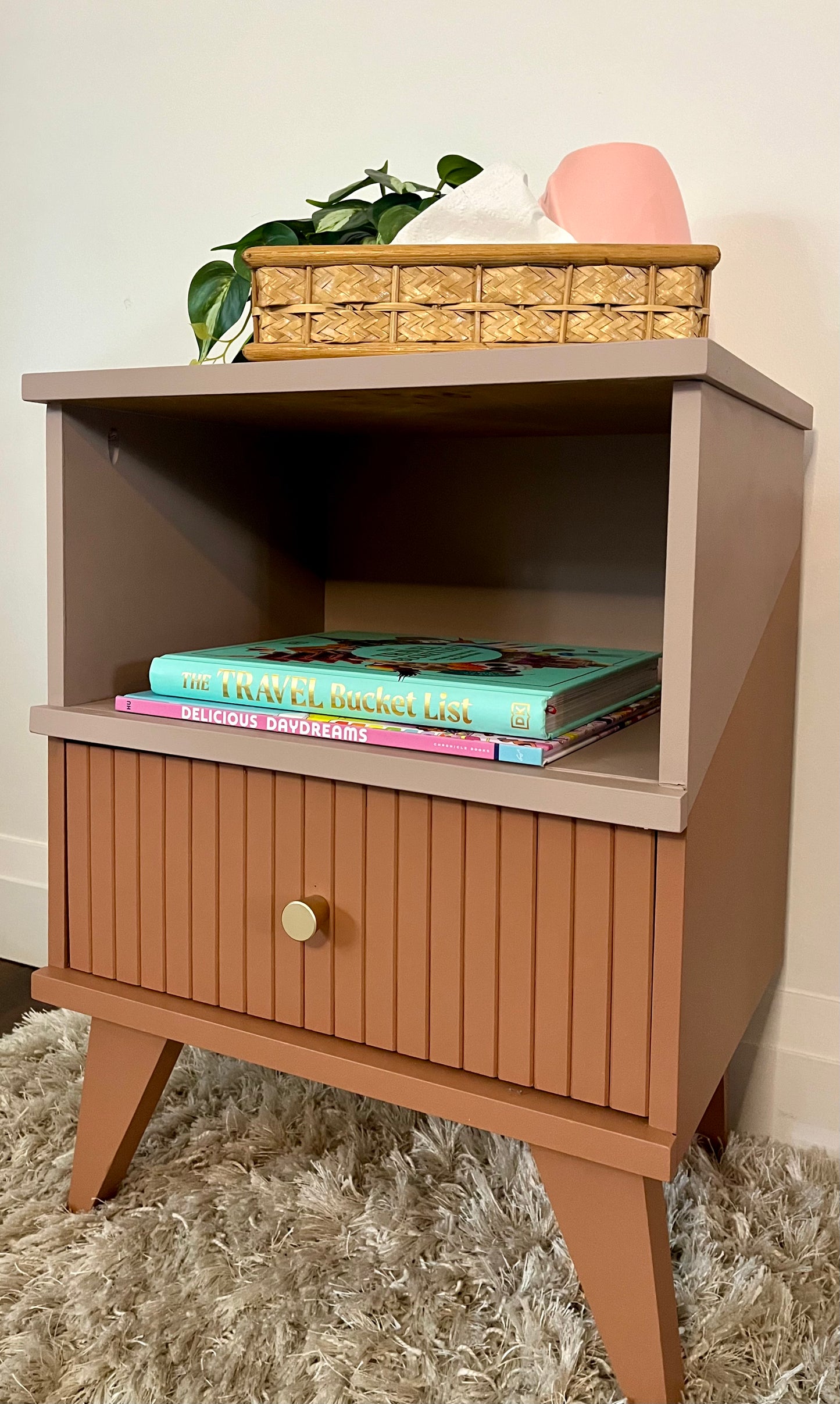 Warm End Table Pair