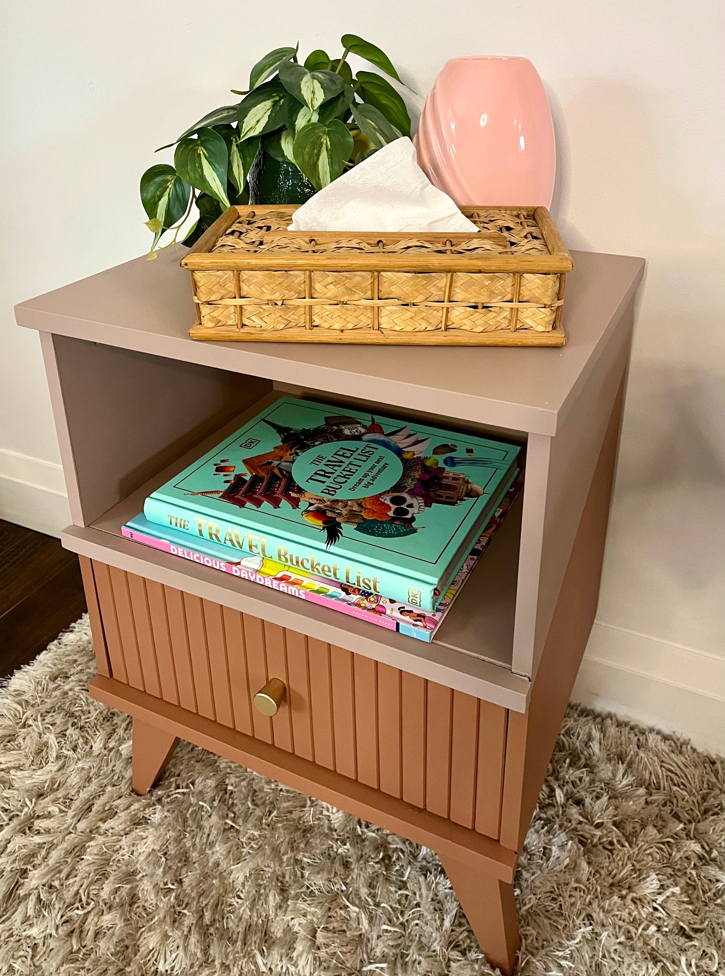 Warm End Table Pair
