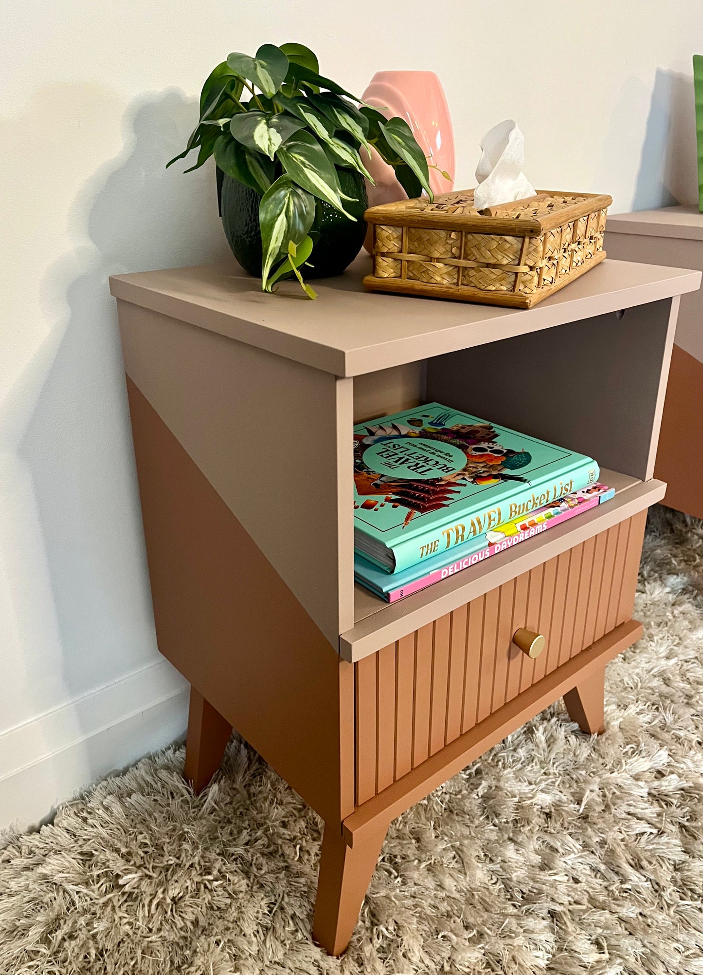 Warm End Table Pair