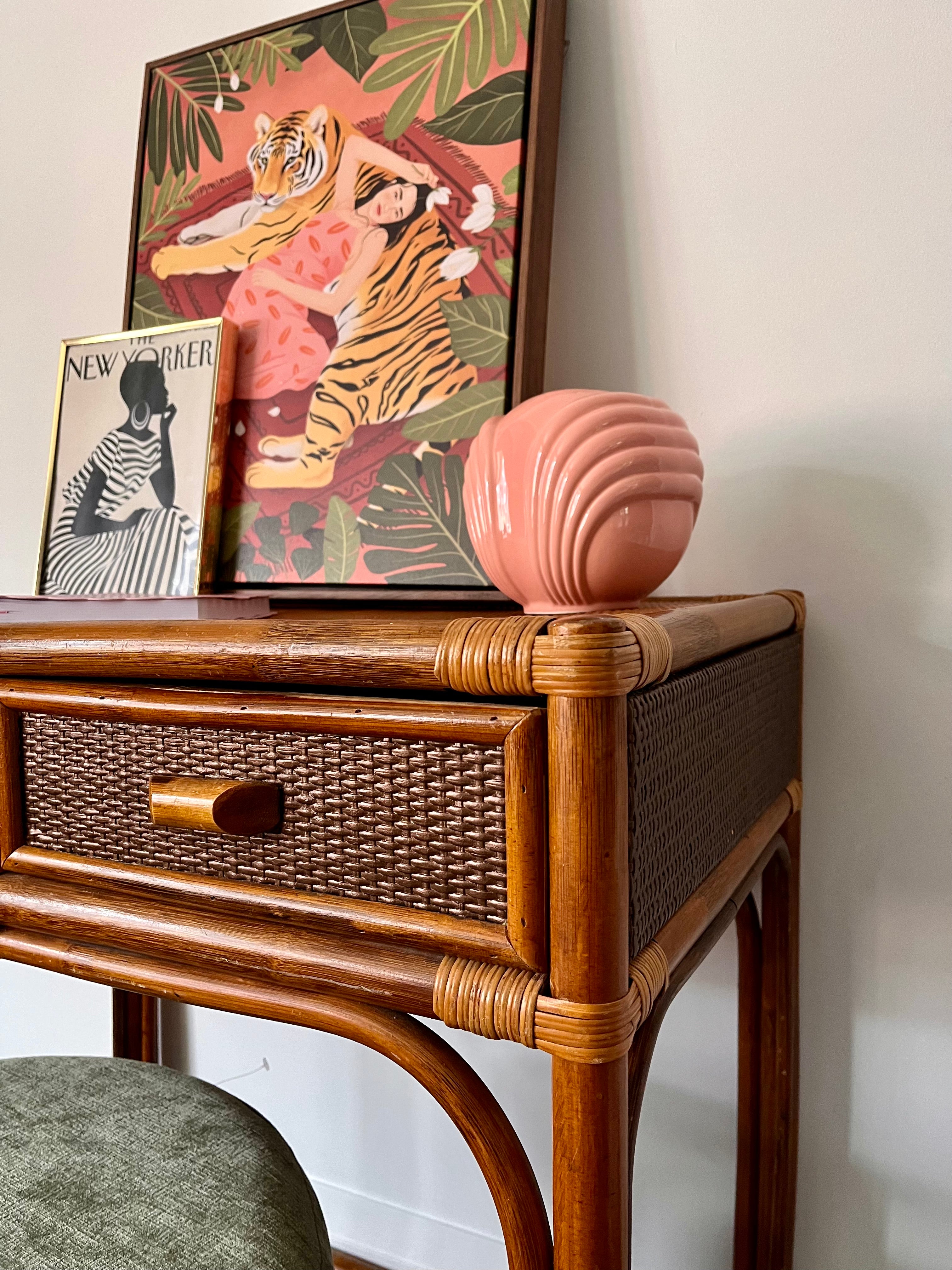 Blush Double Fan Vase