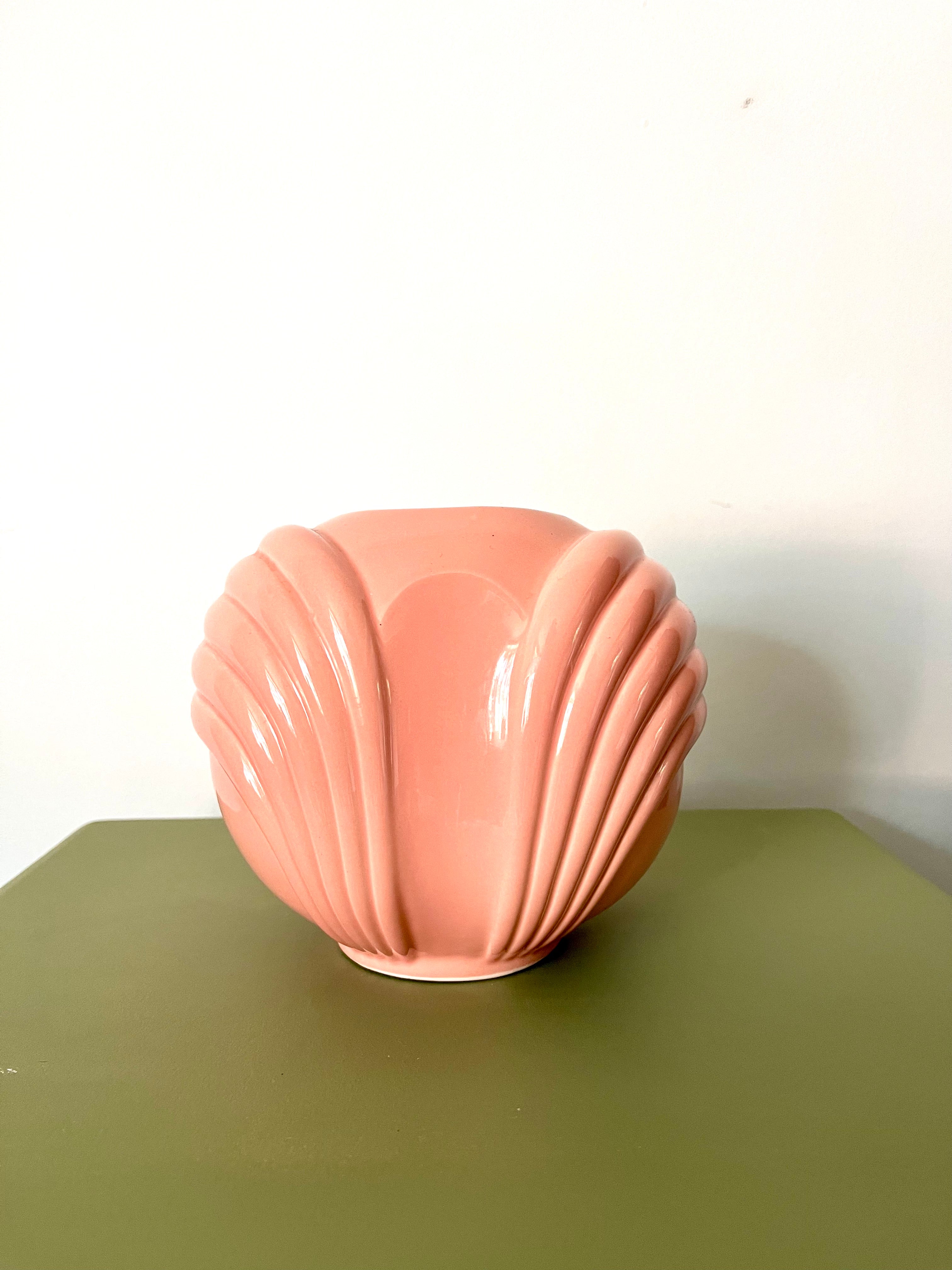 Blush Double Fan Vase