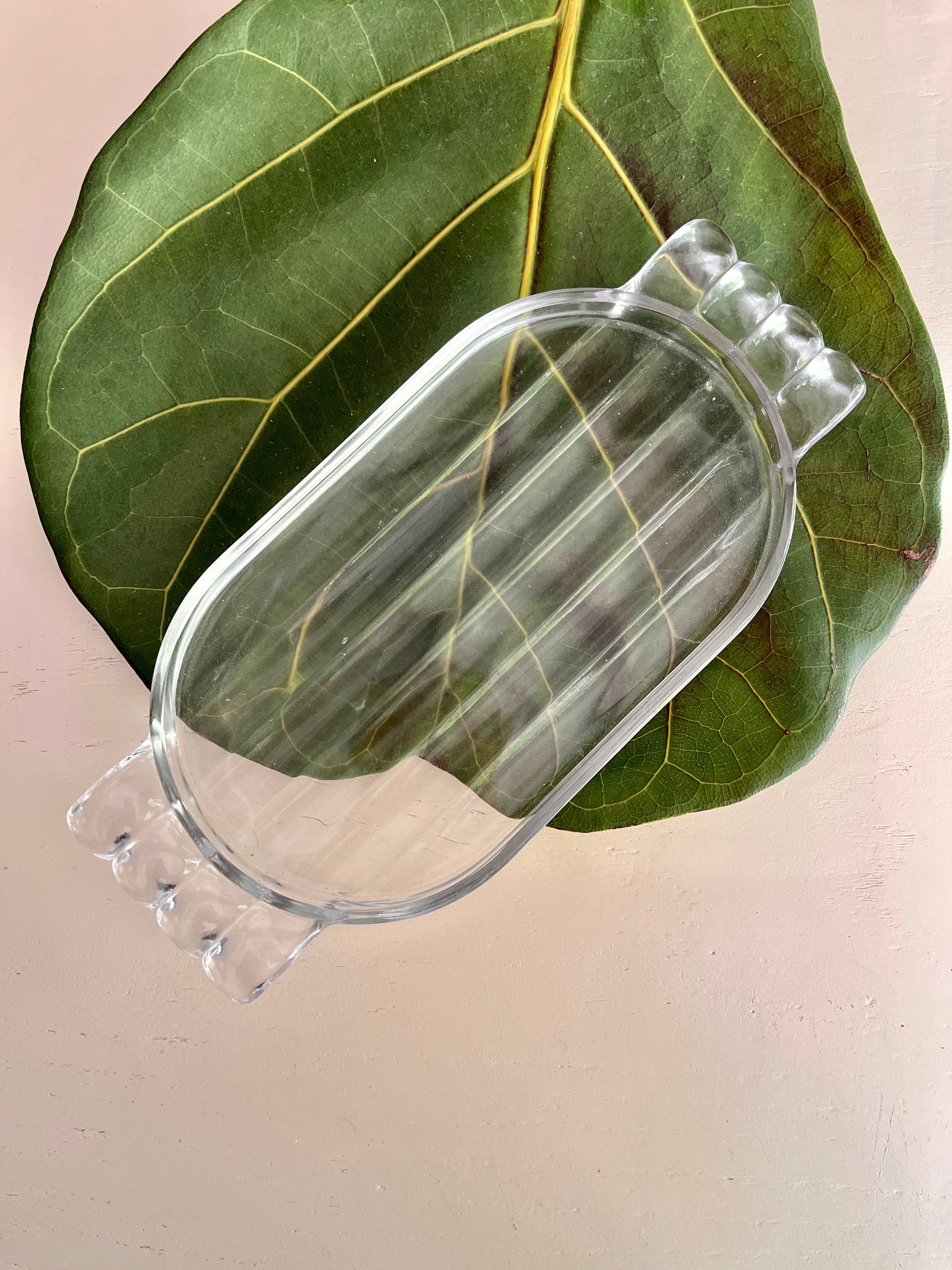 Art Deco Glass Catchall