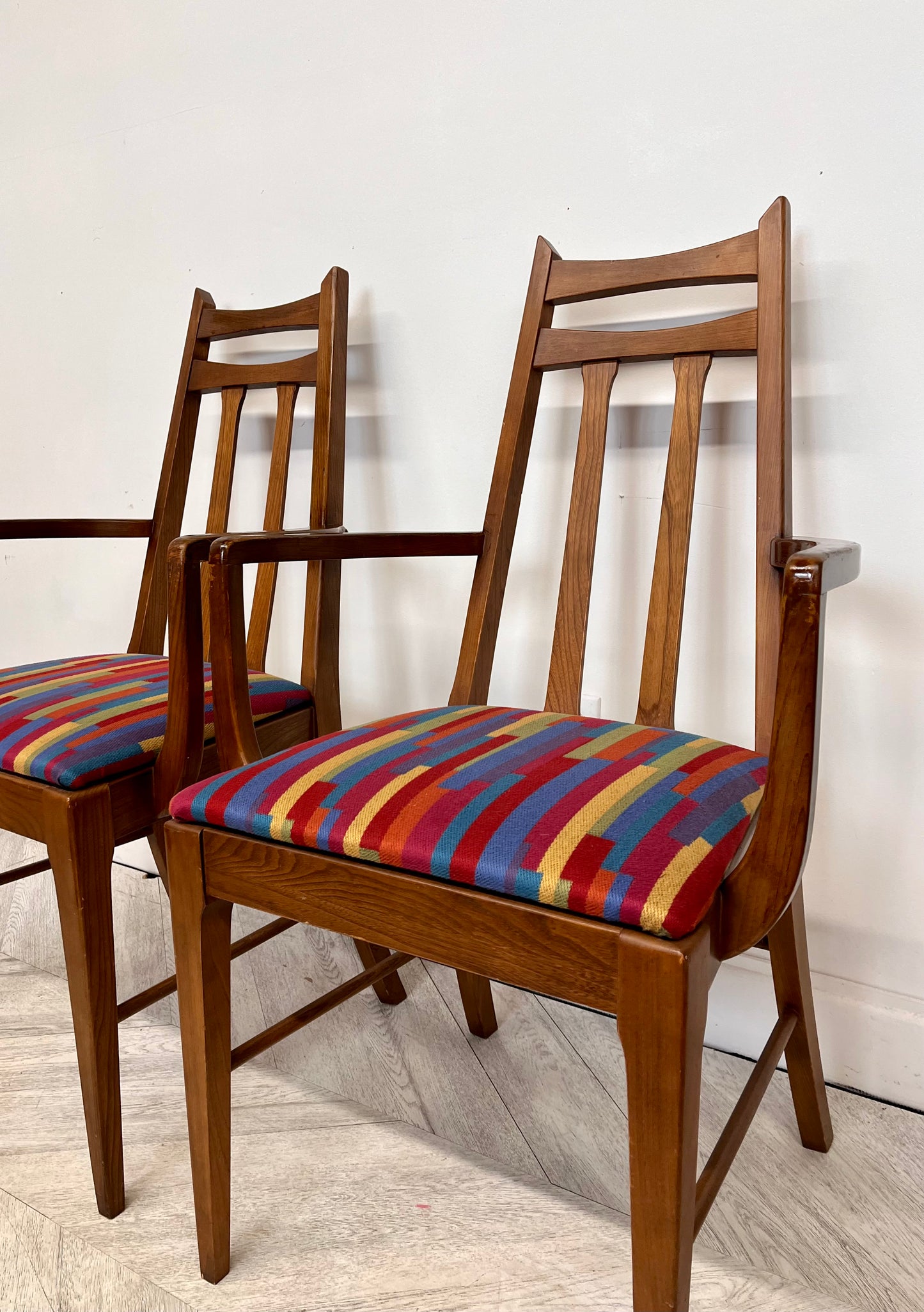 Multi Colour Dining Chair Pair