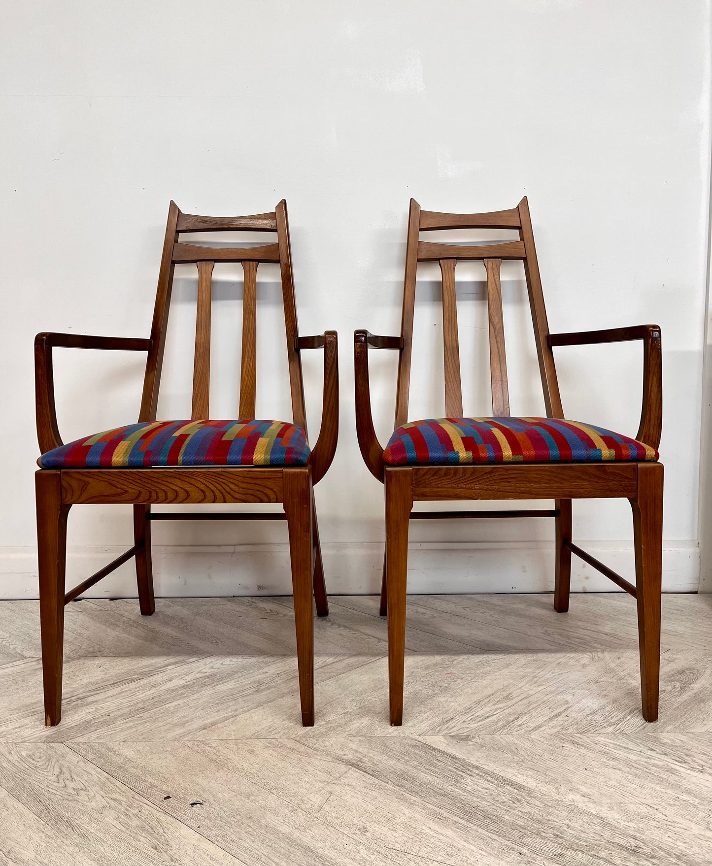 Multi Colour Dining Chair Pair
