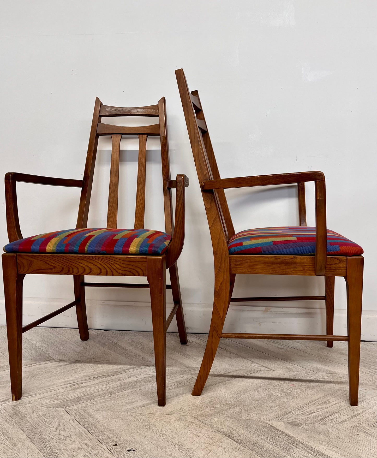 Multi Colour Dining Chair Pair