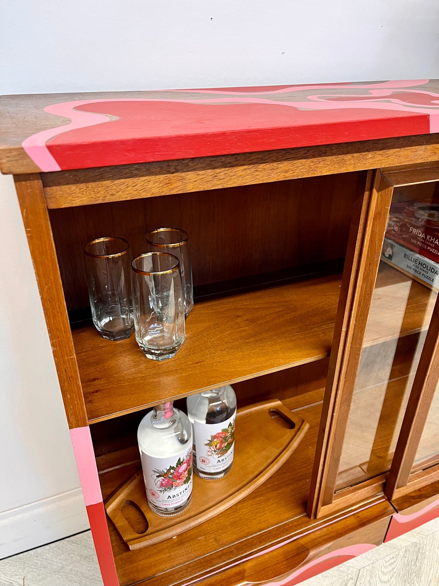 Red & Pink Cabinet