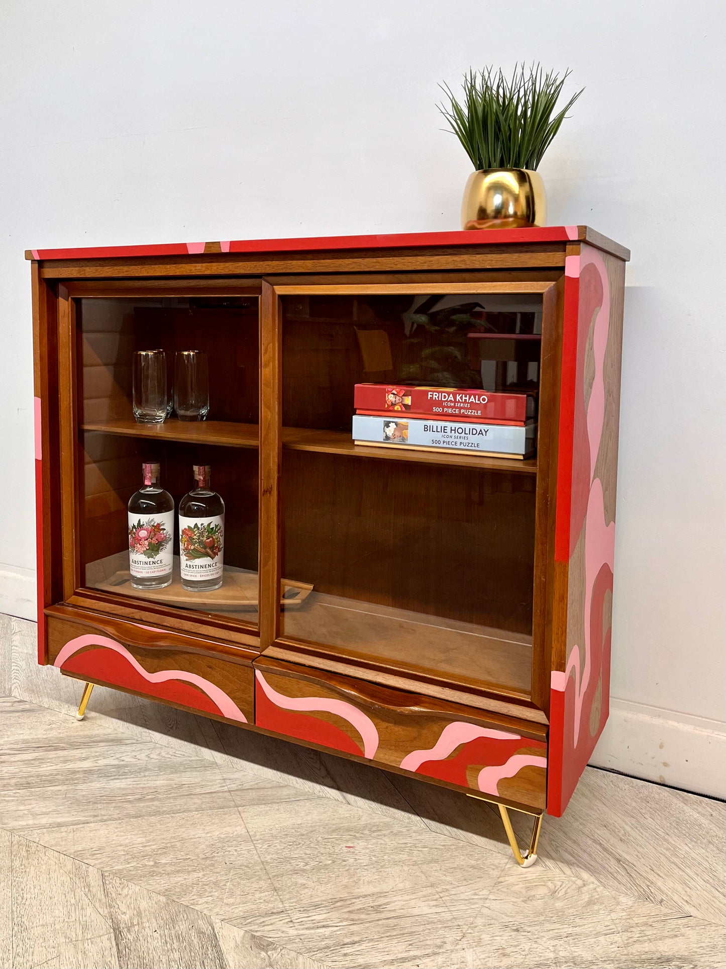 Red & Pink Cabinet