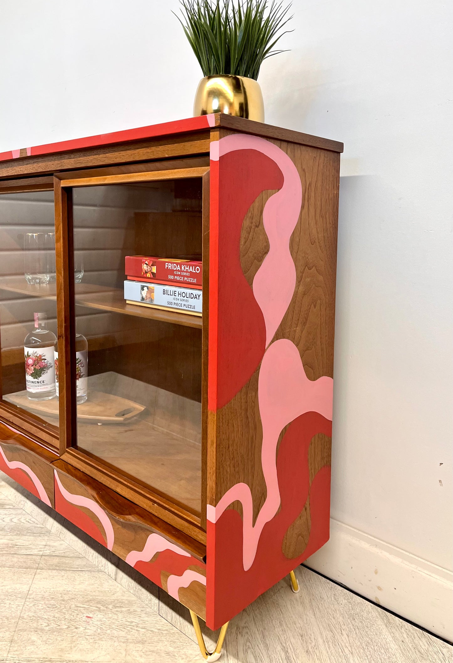 Red & Pink Cabinet