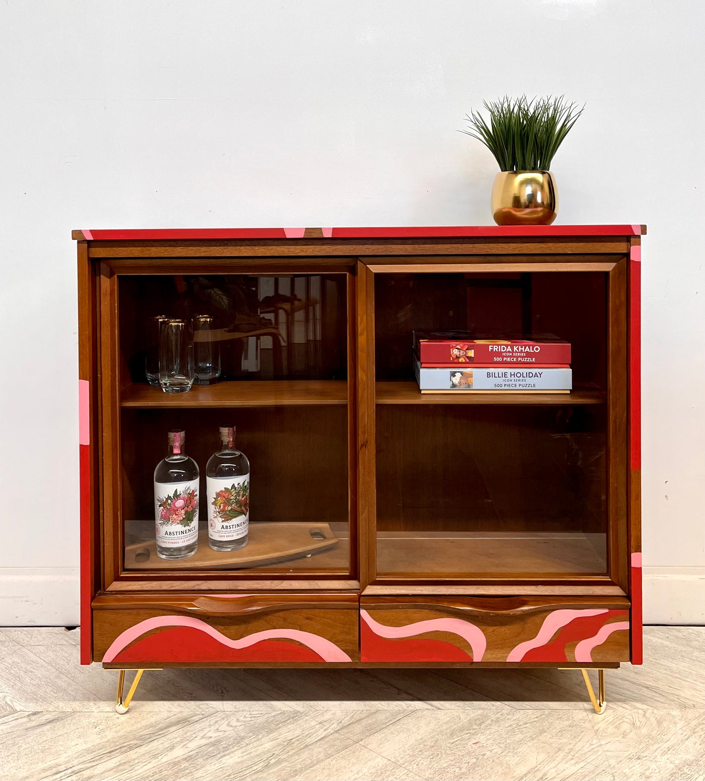 Red & Pink Cabinet
