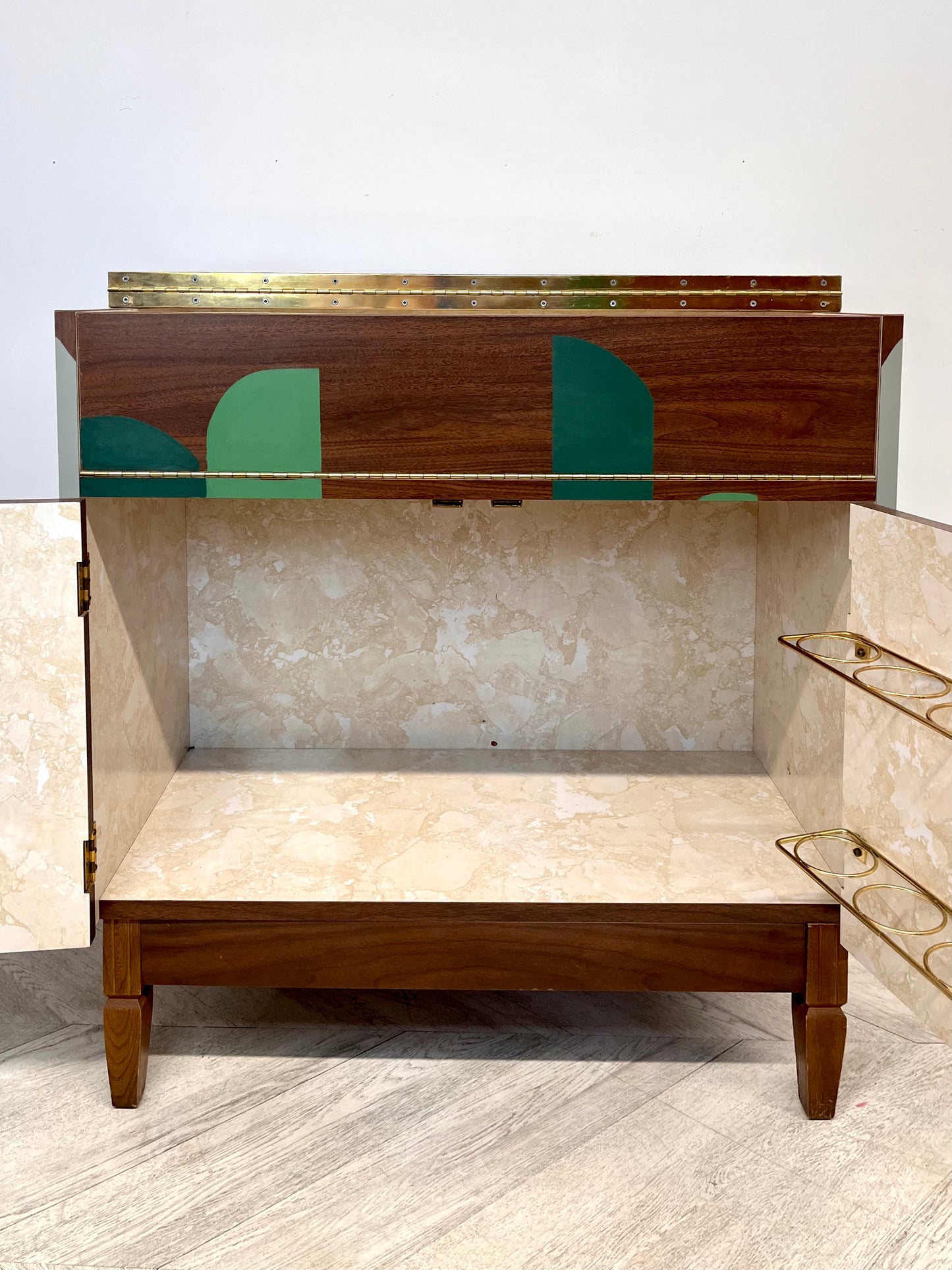 Secret Bar Service Cabinet