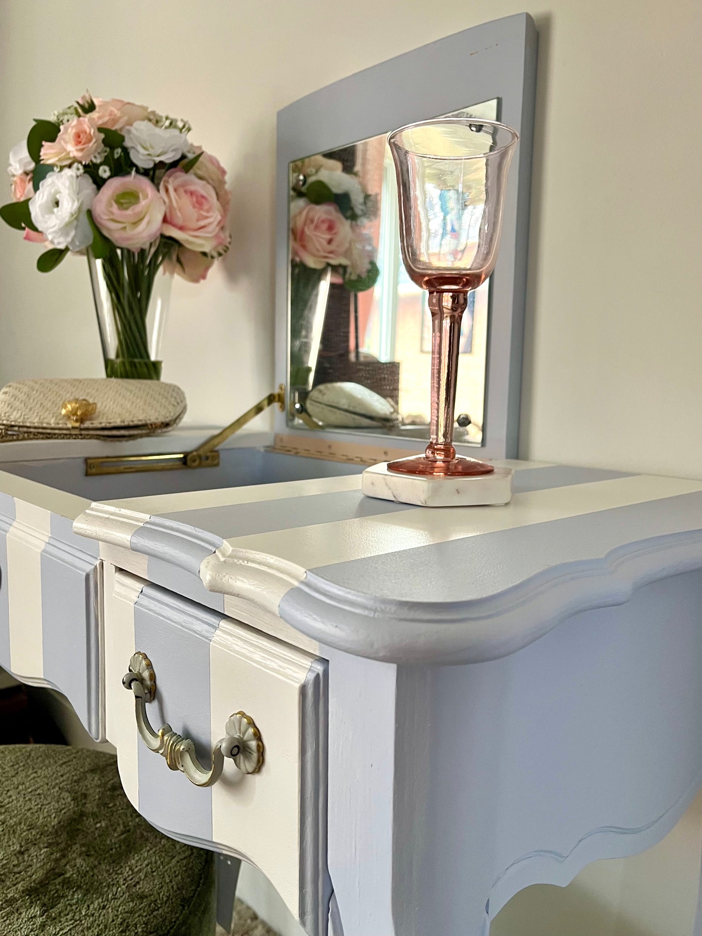 Secret Striped Vanity