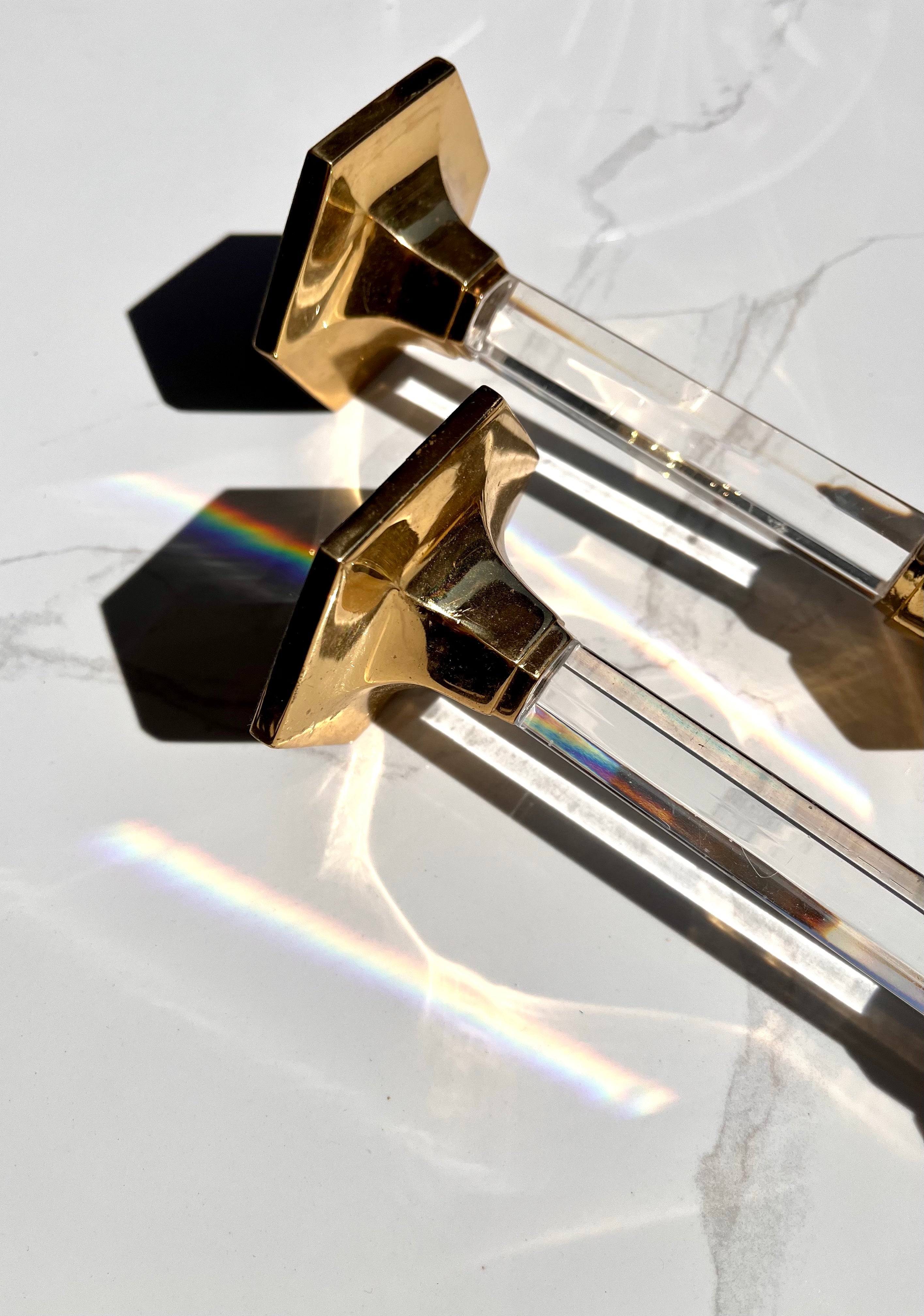 Brass & Glass Vintage Partylite