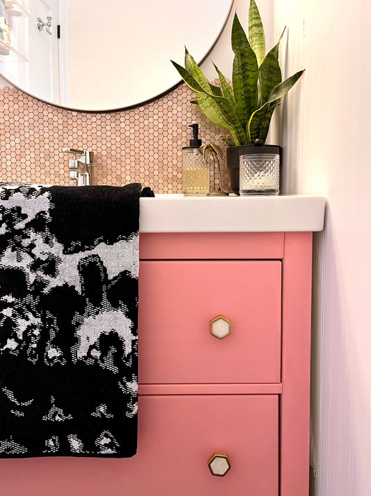 Skip the coffee, revive your bathroom