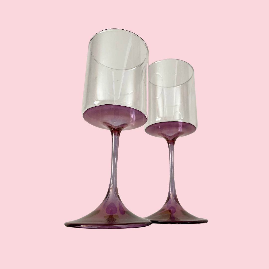 Slender Wine Glass Pair