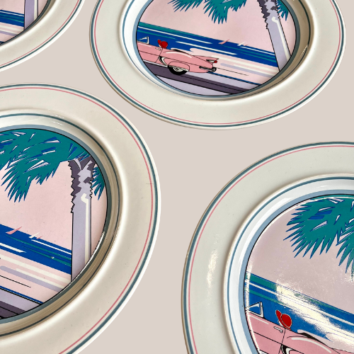 Summer Time Cruising Dinner Plates