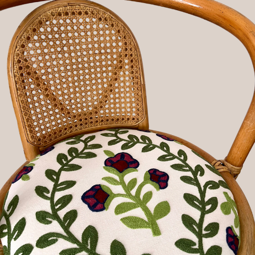 Pair of Bamboo Barstools
