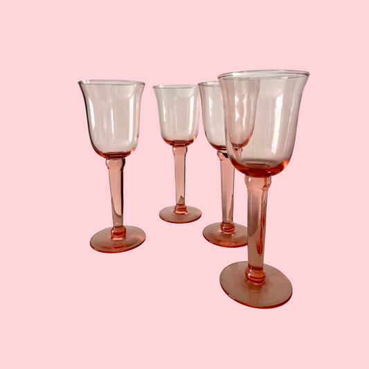 Pink Wine Glasses