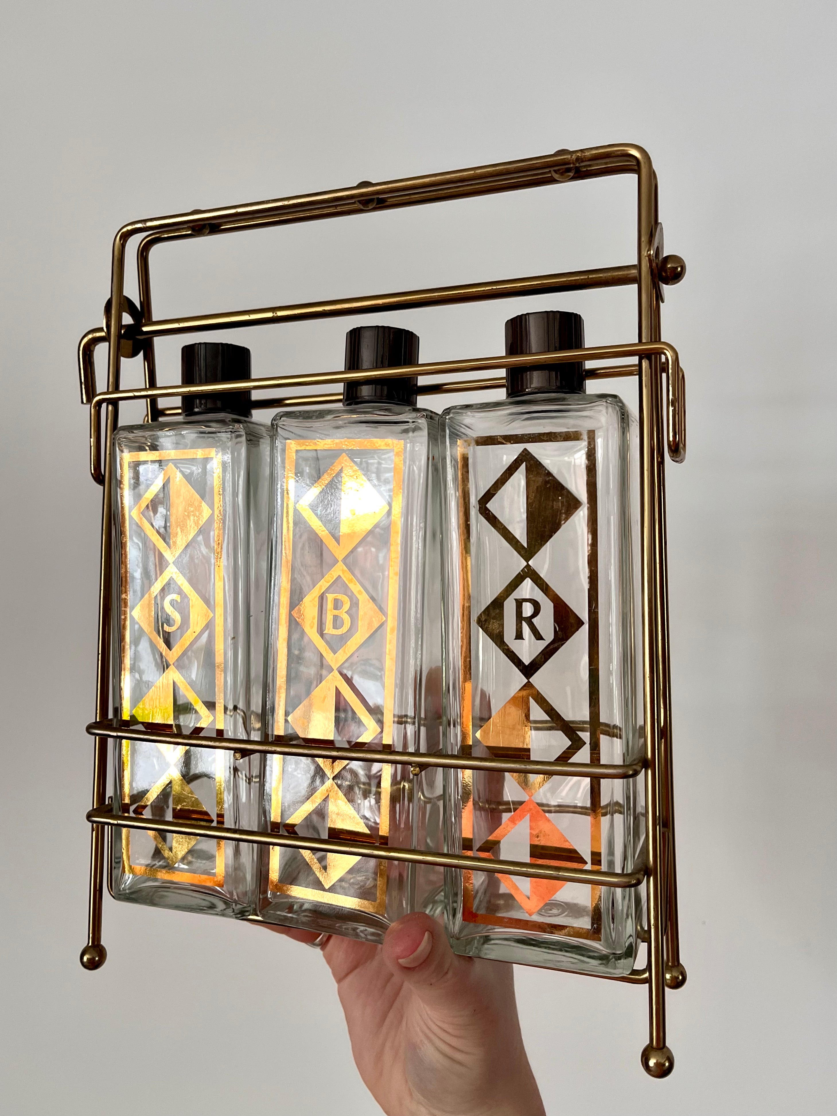 Vintage Liquor Caddy