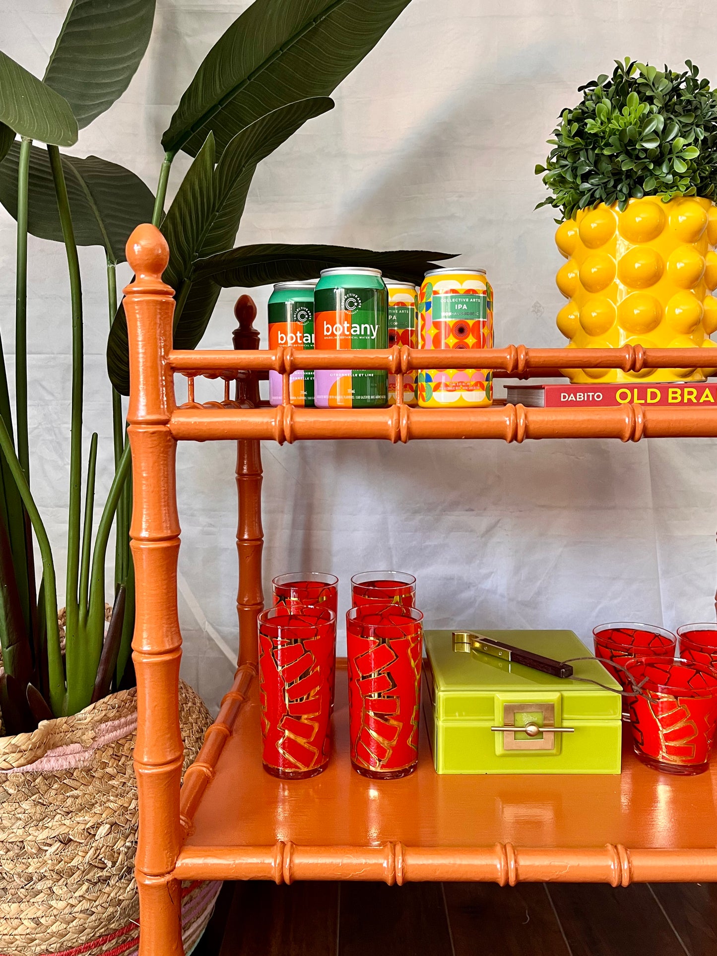 Citrus Bar Cart