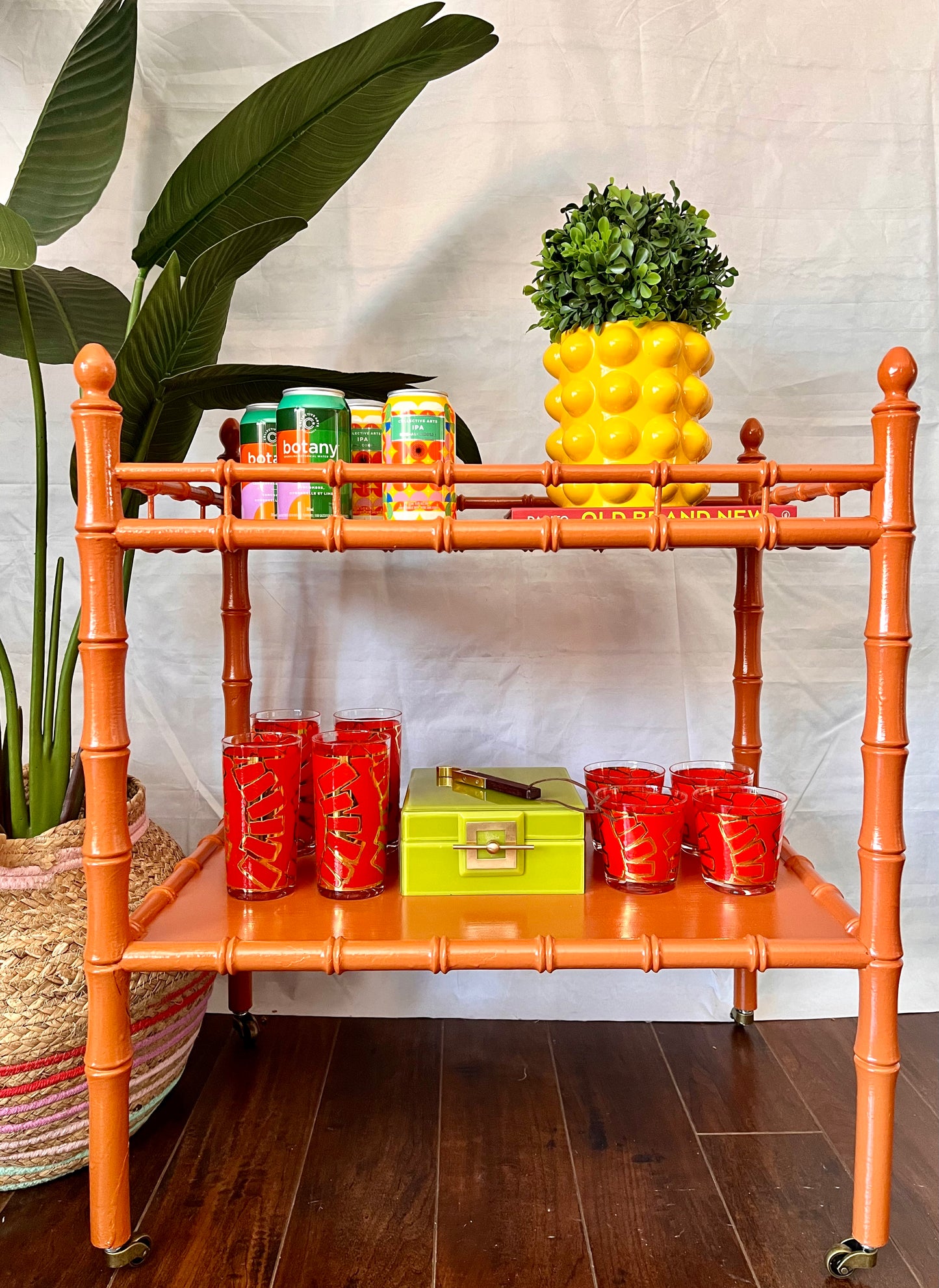 Citrus Bar Cart