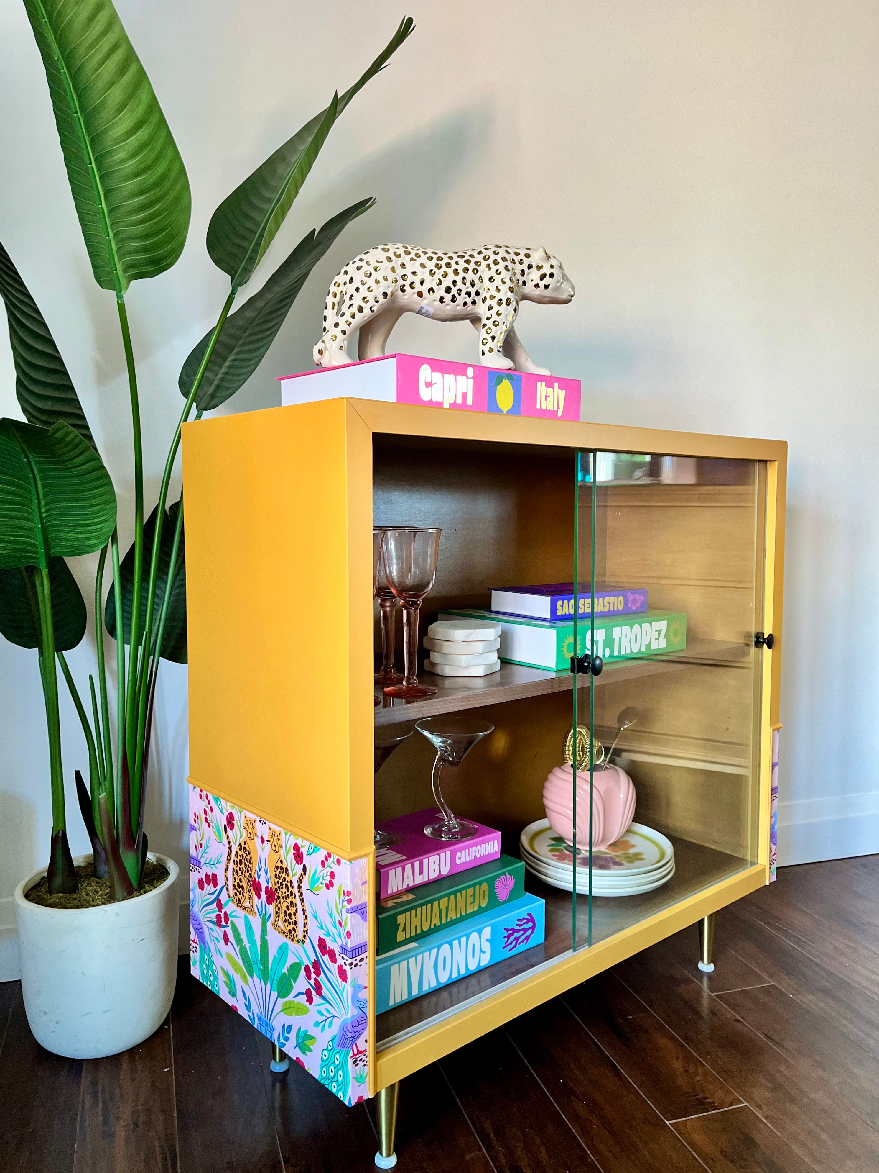 Mid Century Media Cabinet