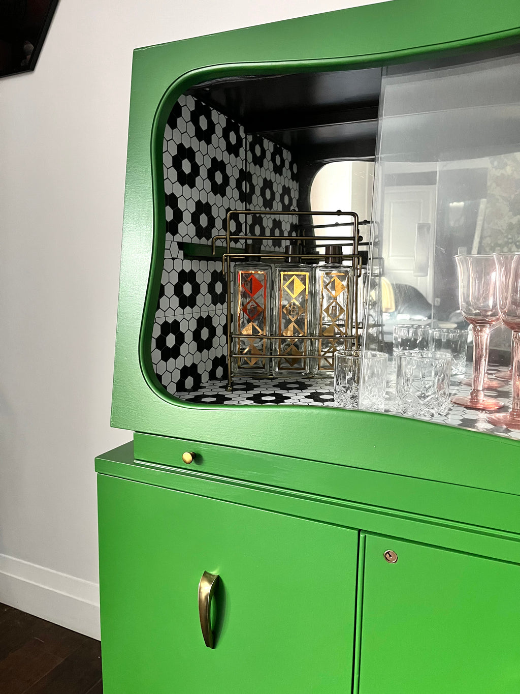 Green Cocktail Cabinet