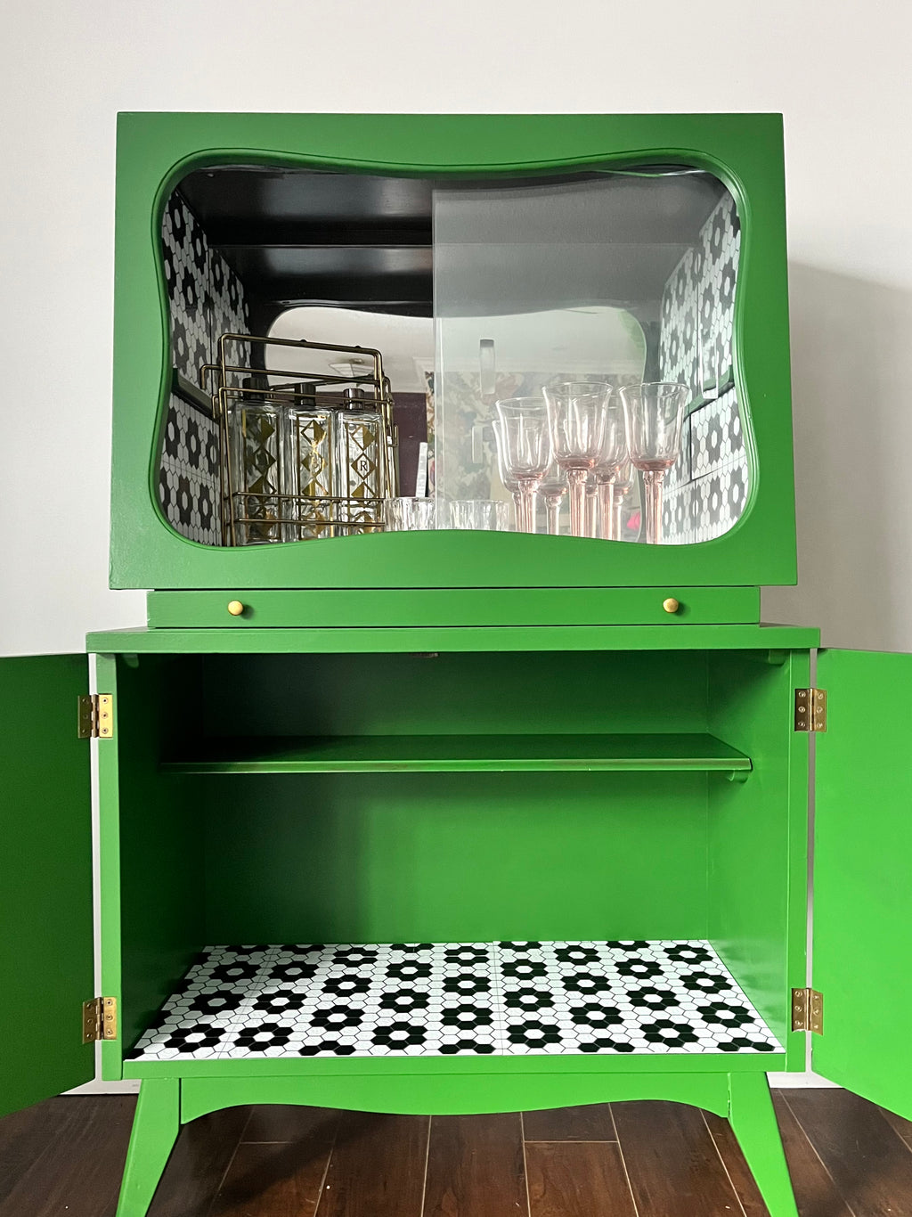 Green Cocktail Cabinet