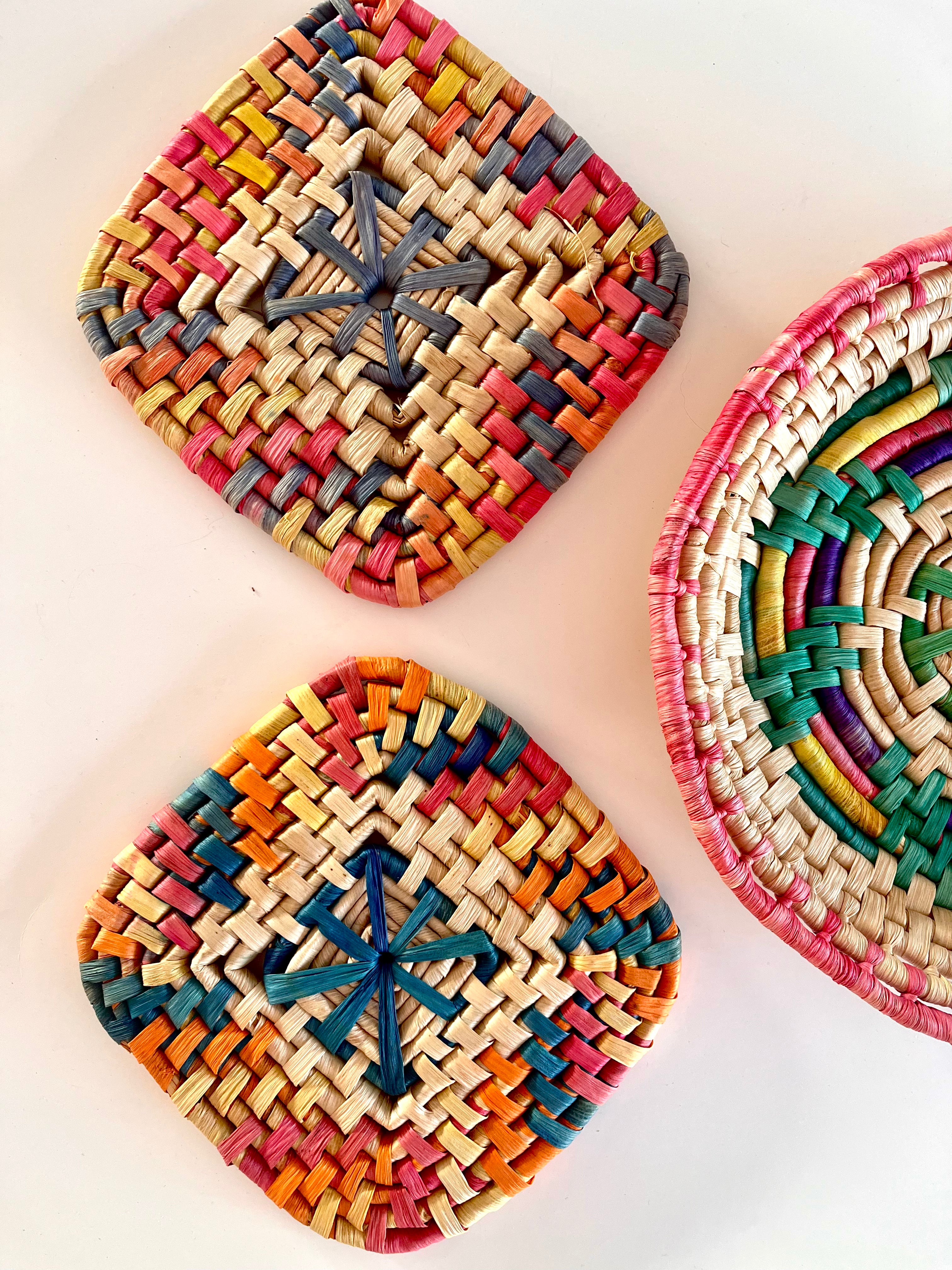 Woven Trivet Trio
