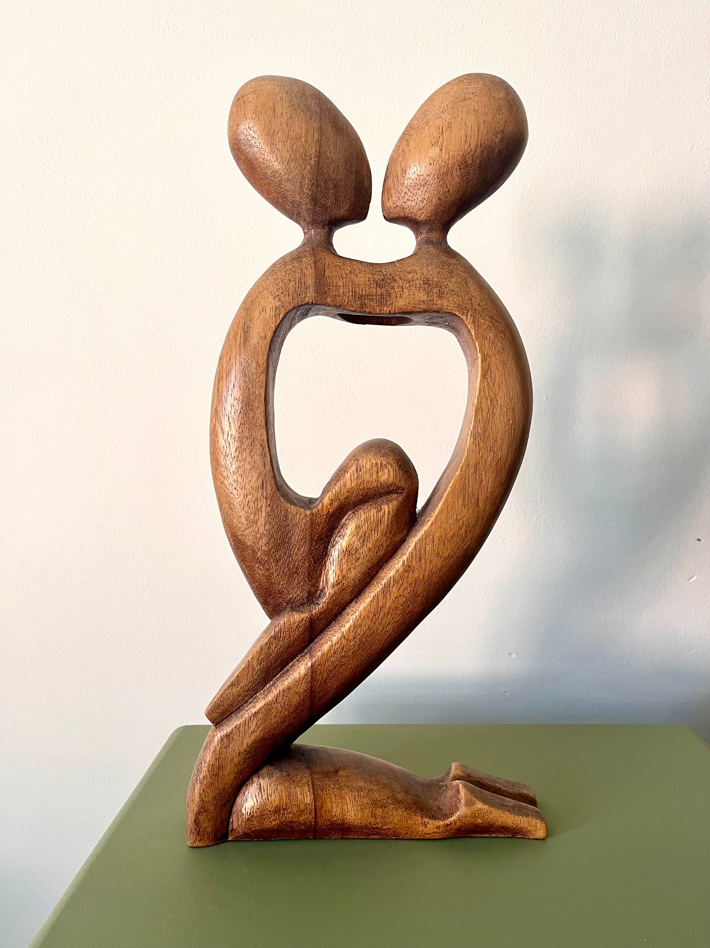 Like Lovers Wood Sculpture