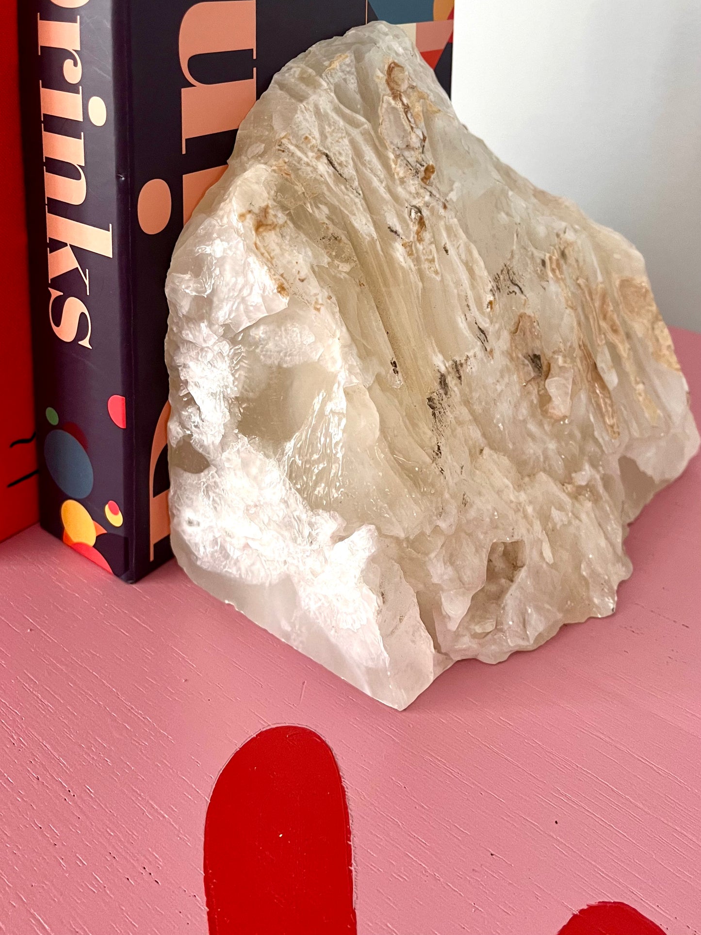 Cut Marble Bookends