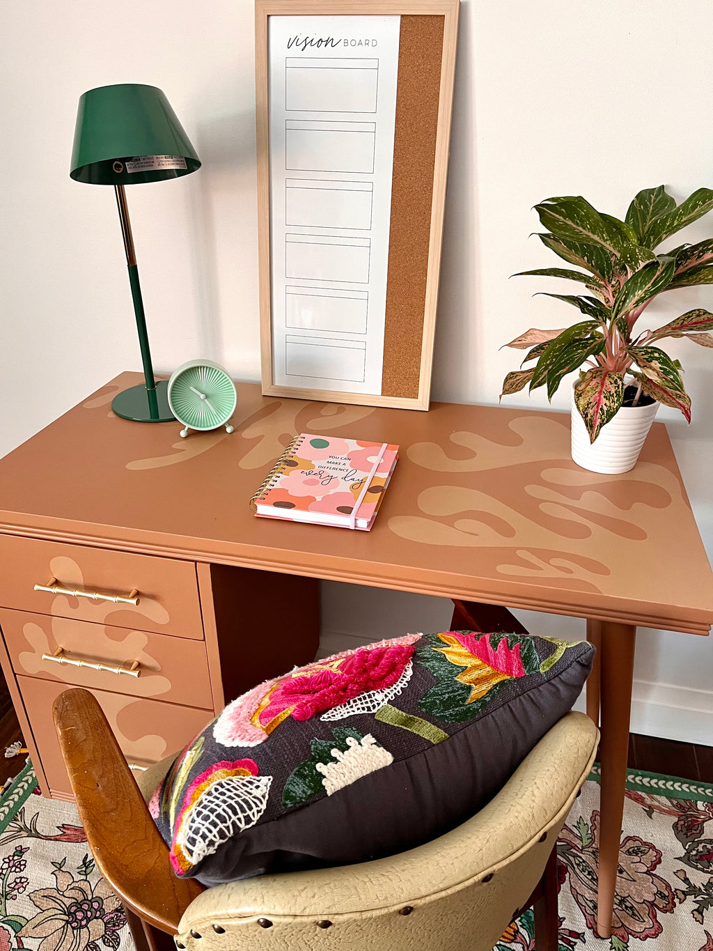 Three Drawer Desk