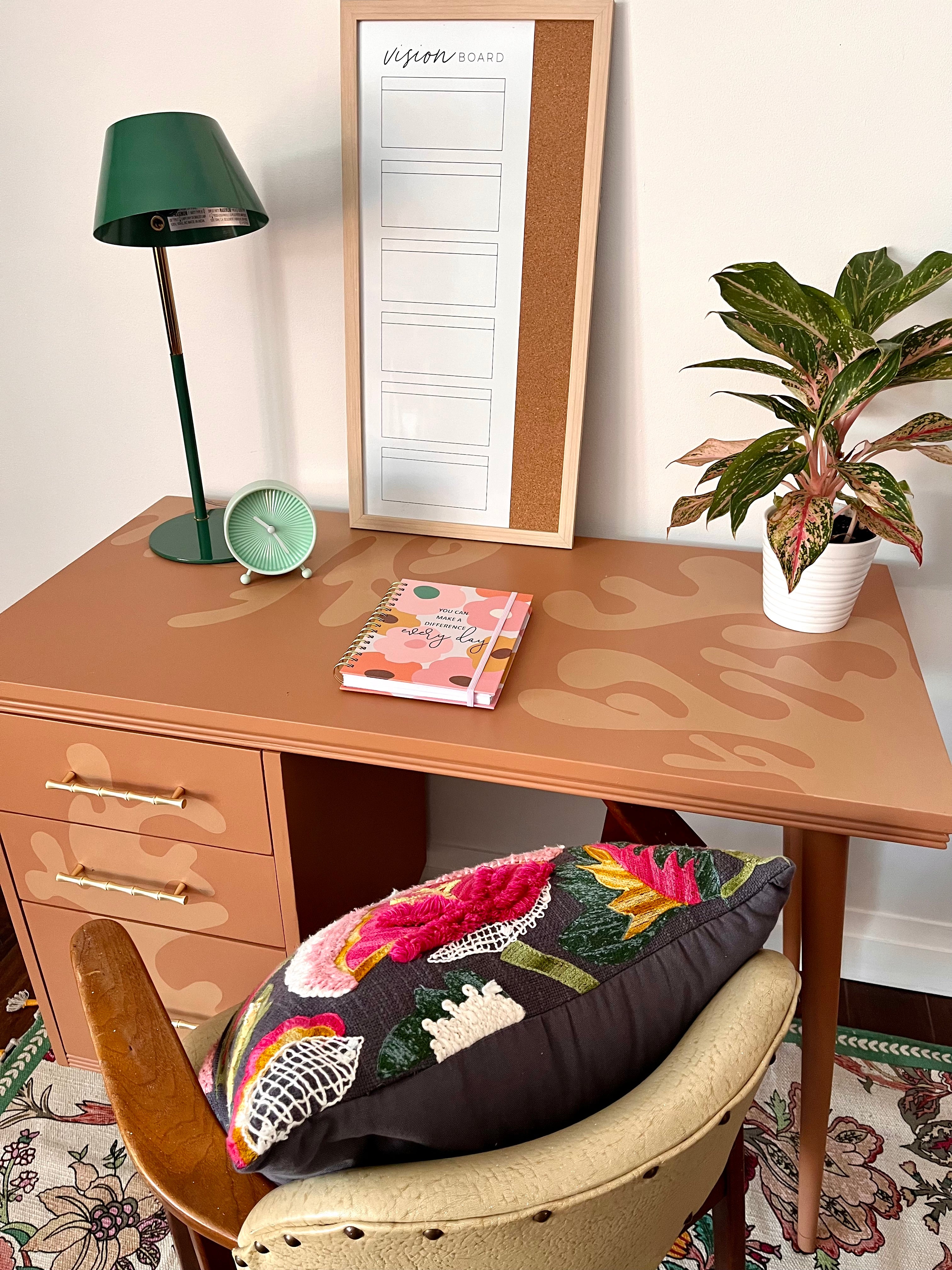 Three Drawer Desk