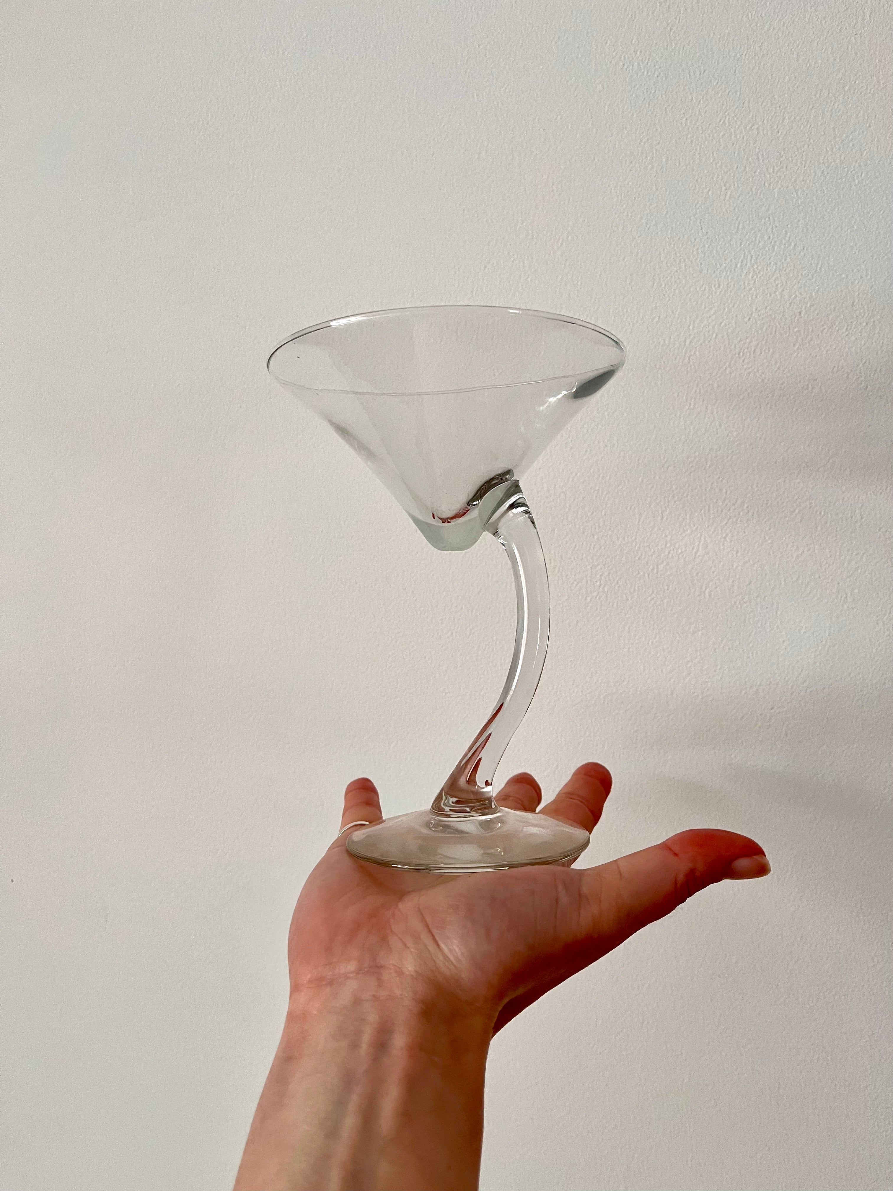 Wavy Martini Pair