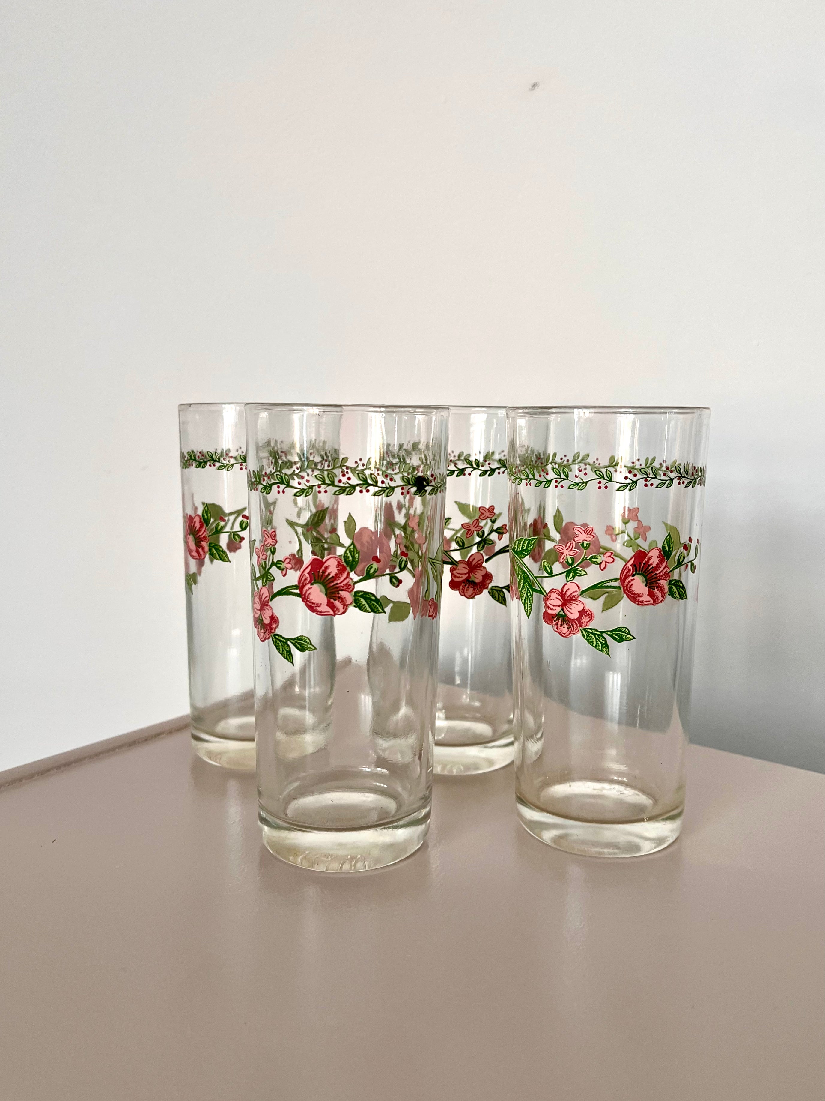 Floral Brunch Glasses