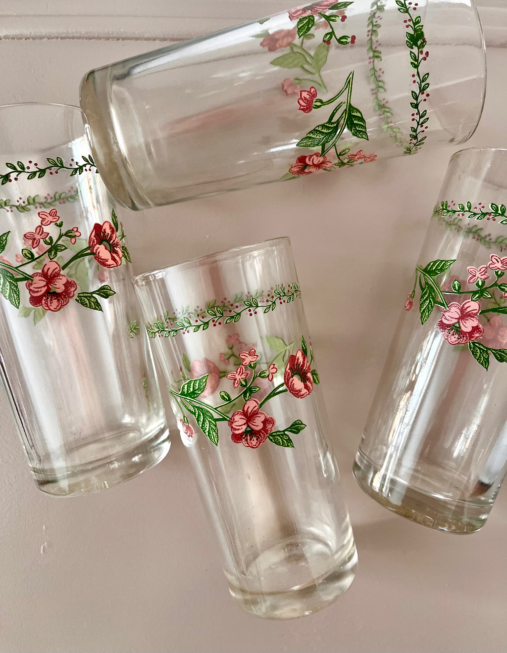 Floral Brunch Glasses
