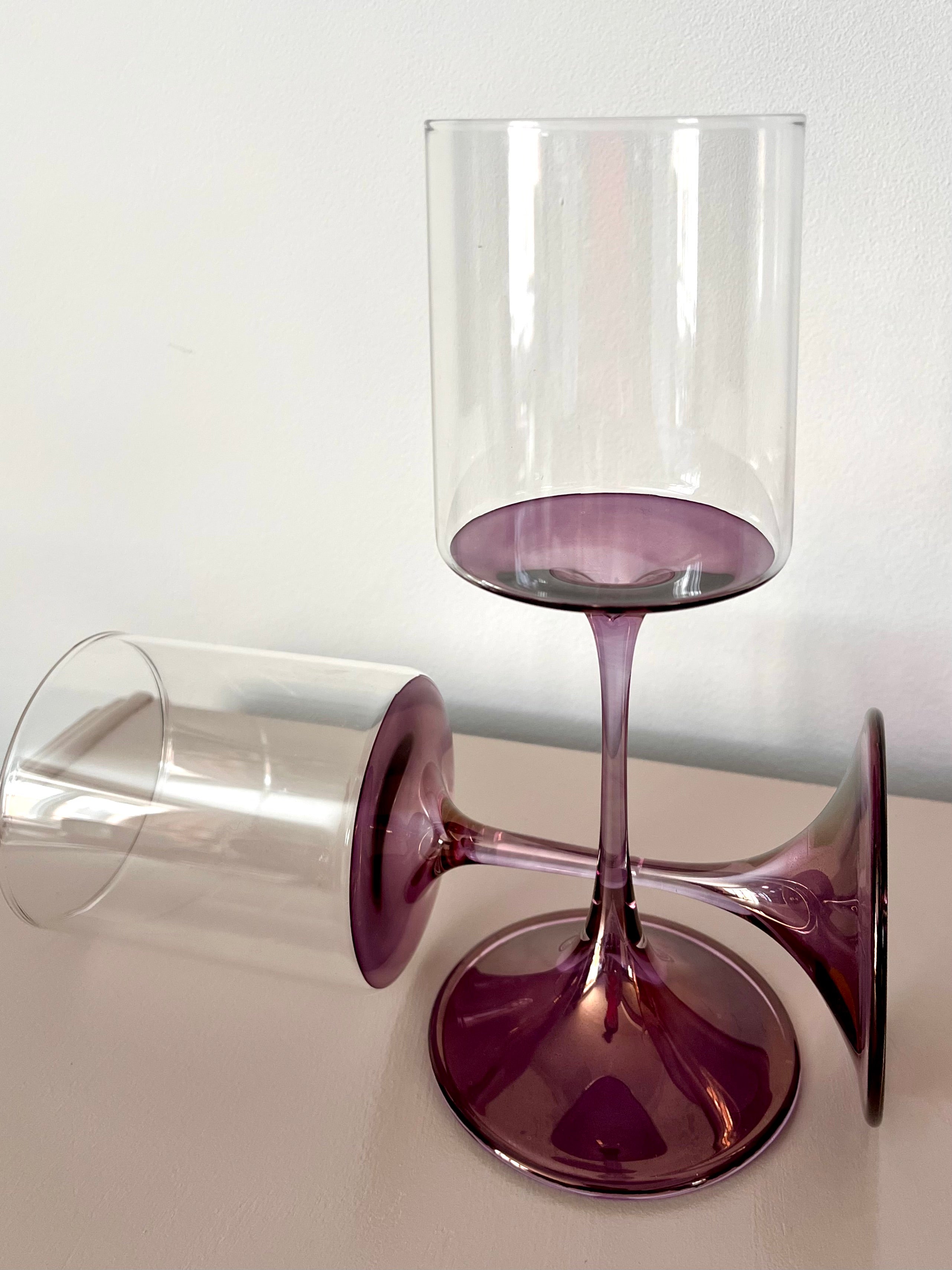 Slender Wine Glass Pair