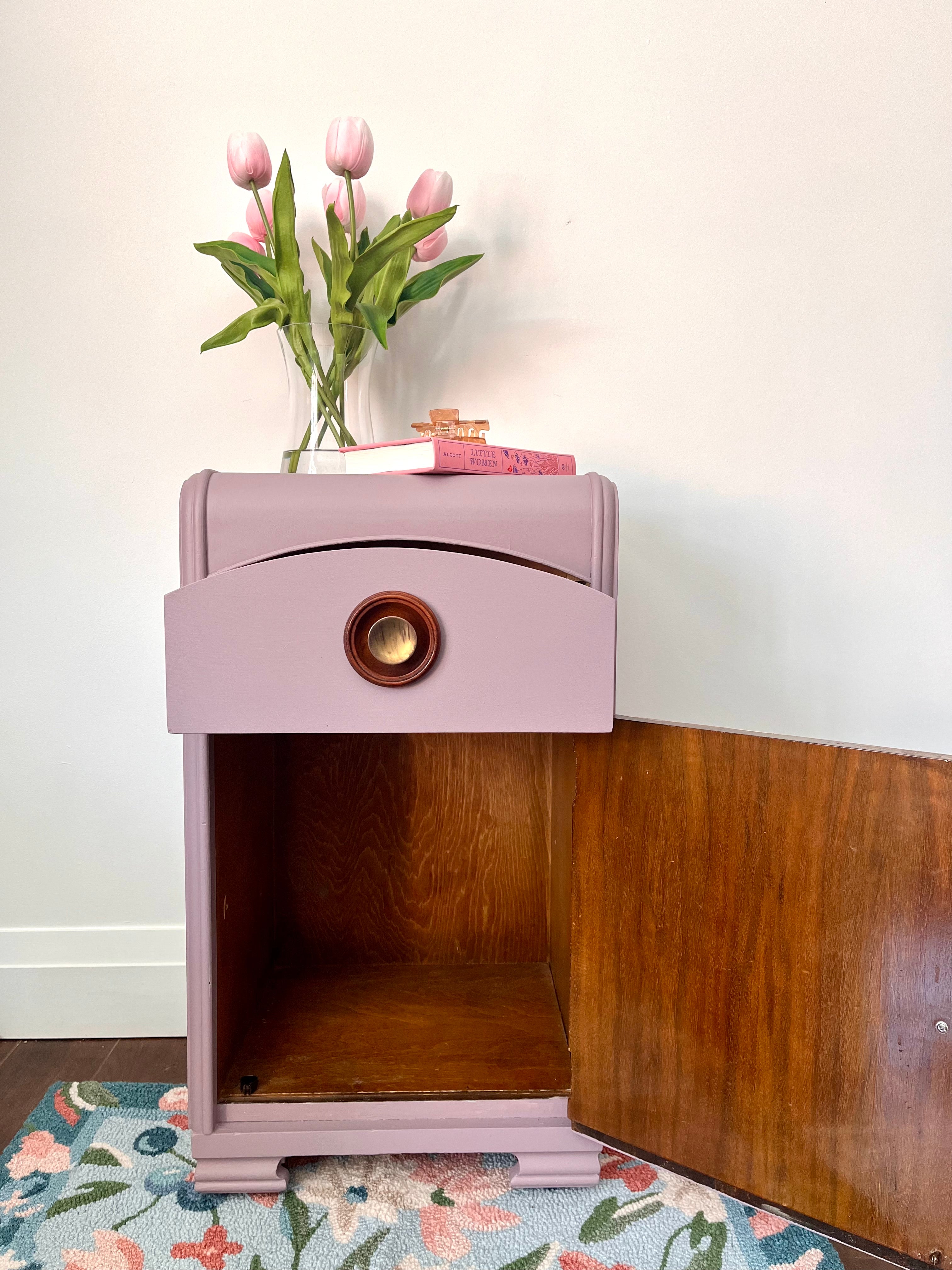 Lavender End Table