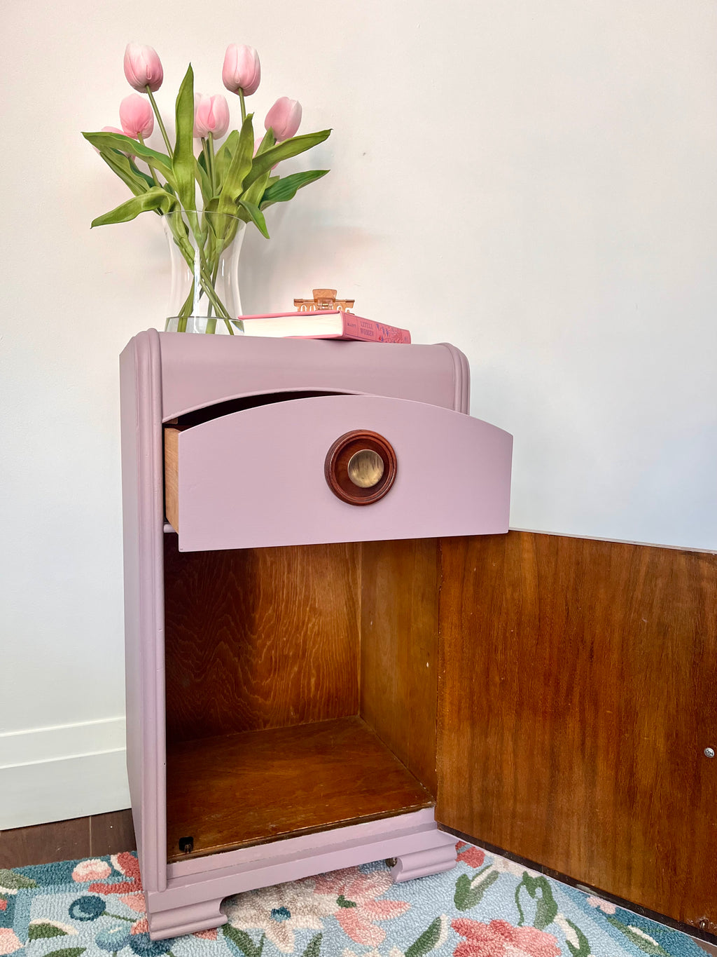 Lavender End Table