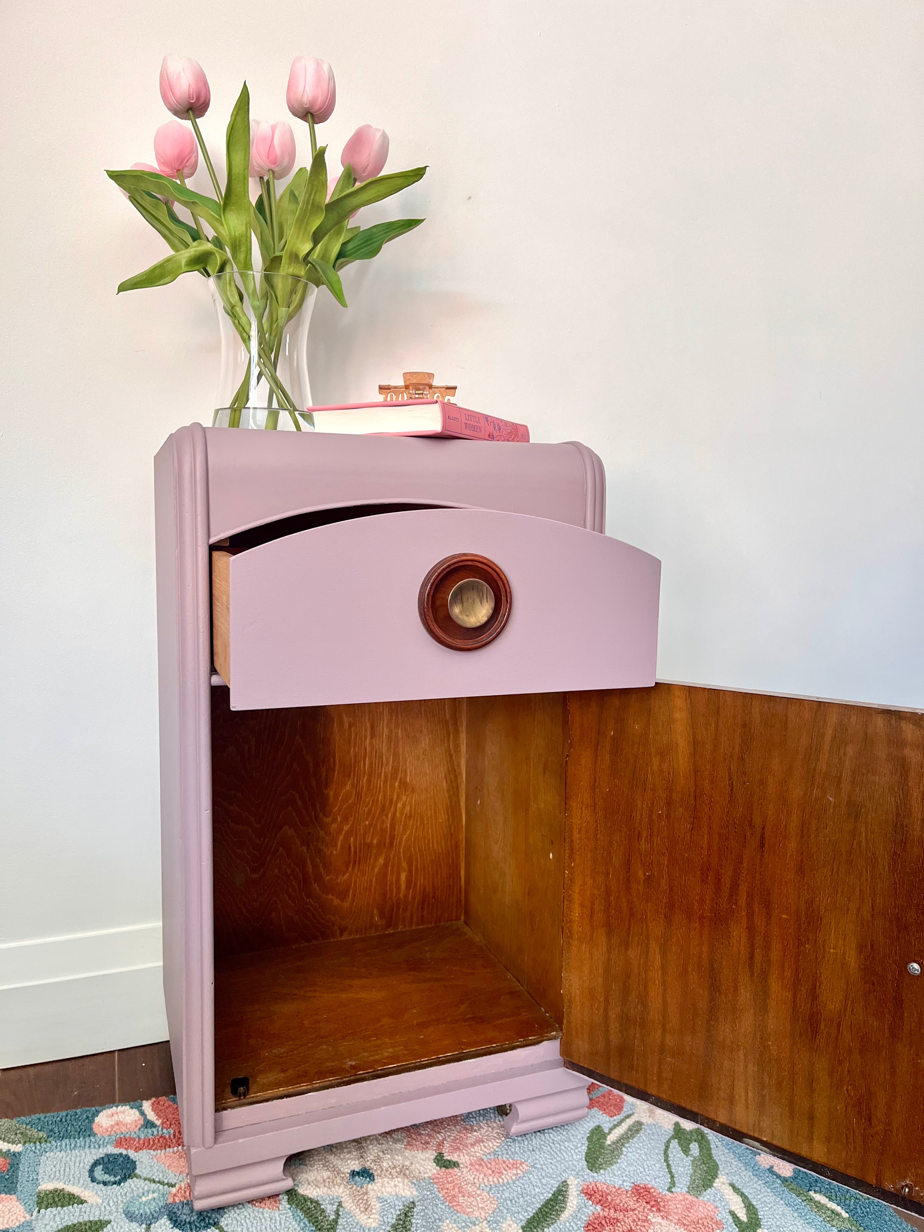 Lavender End Table