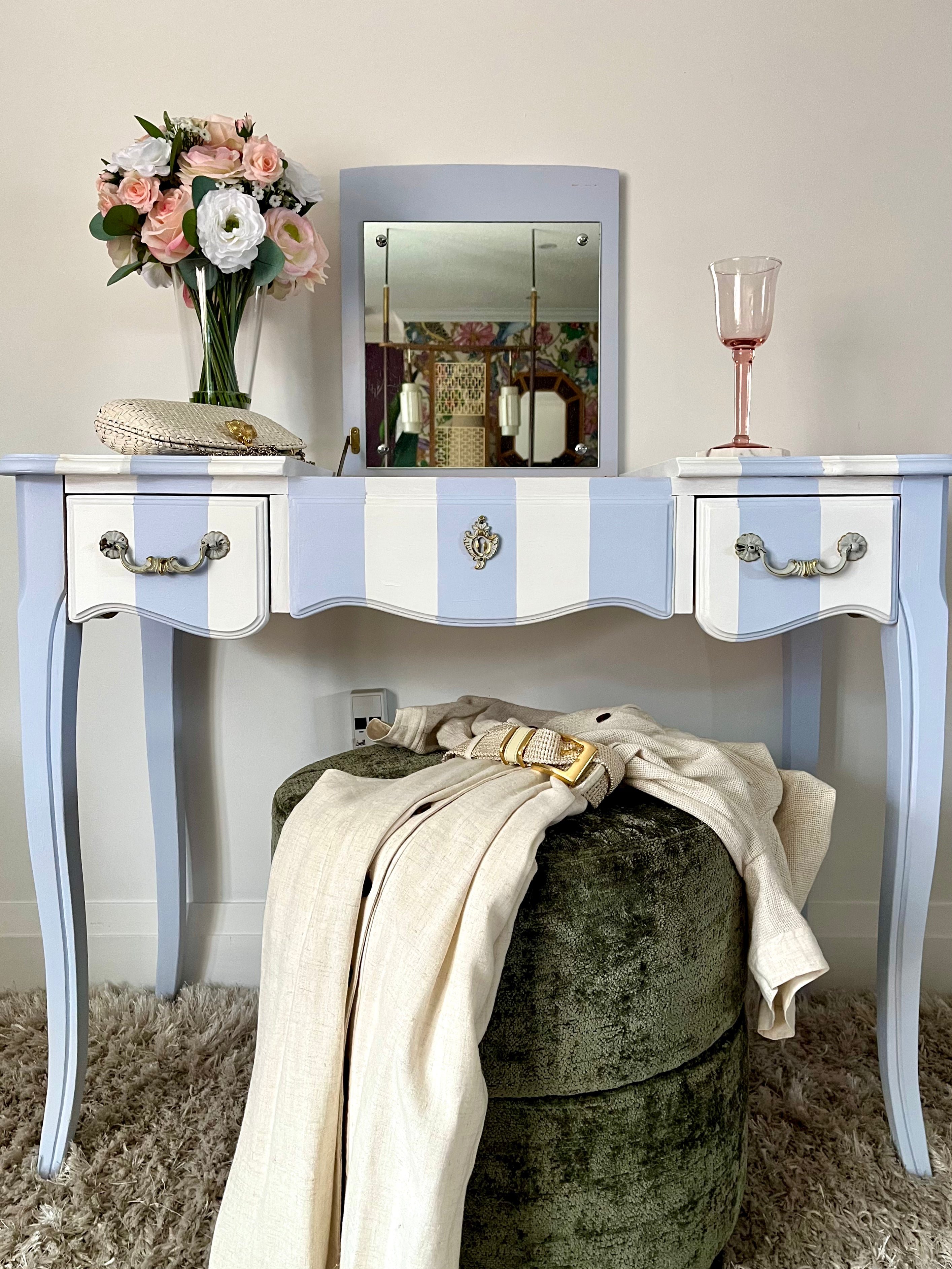 Secret Striped Vanity