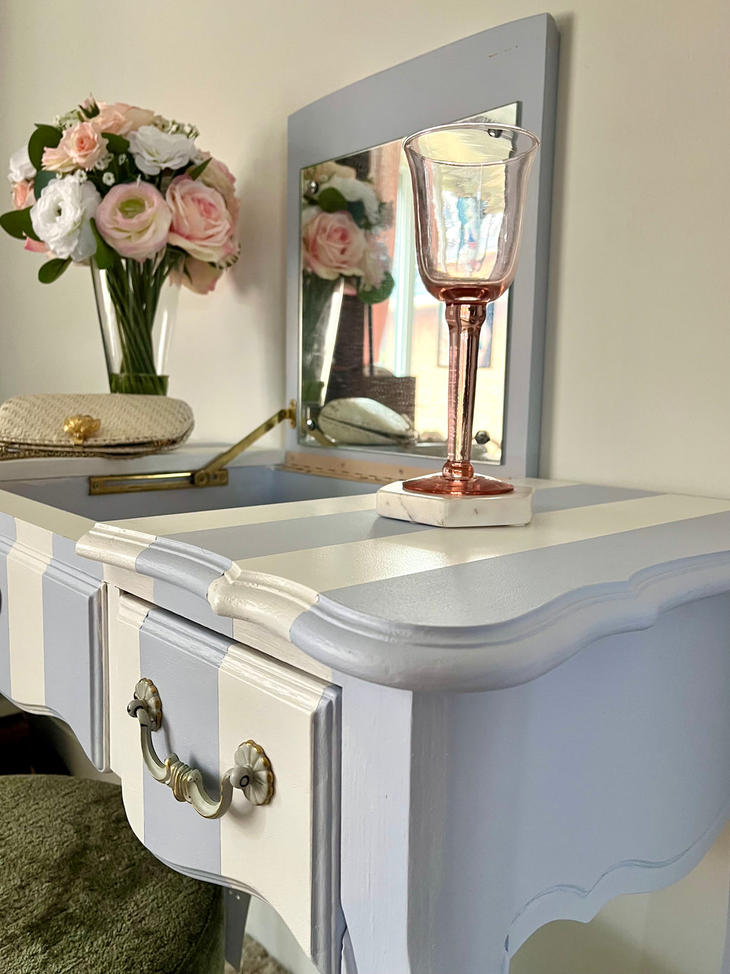 Secret Striped Vanity