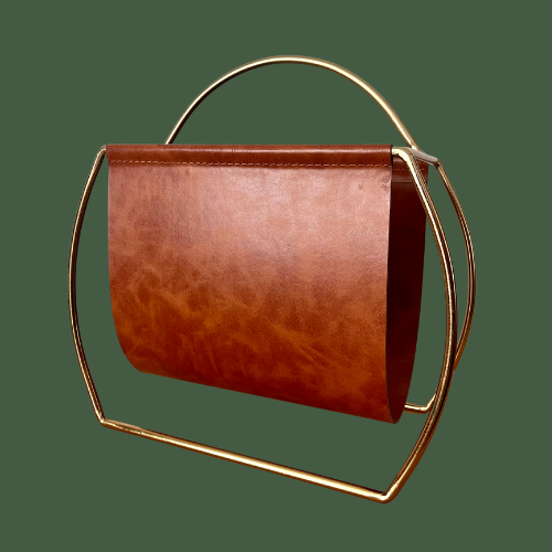 Leather Media Cradle