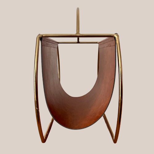 Leather Media Cradle