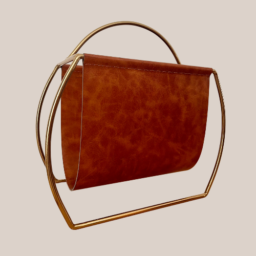 Leather Media Cradle
